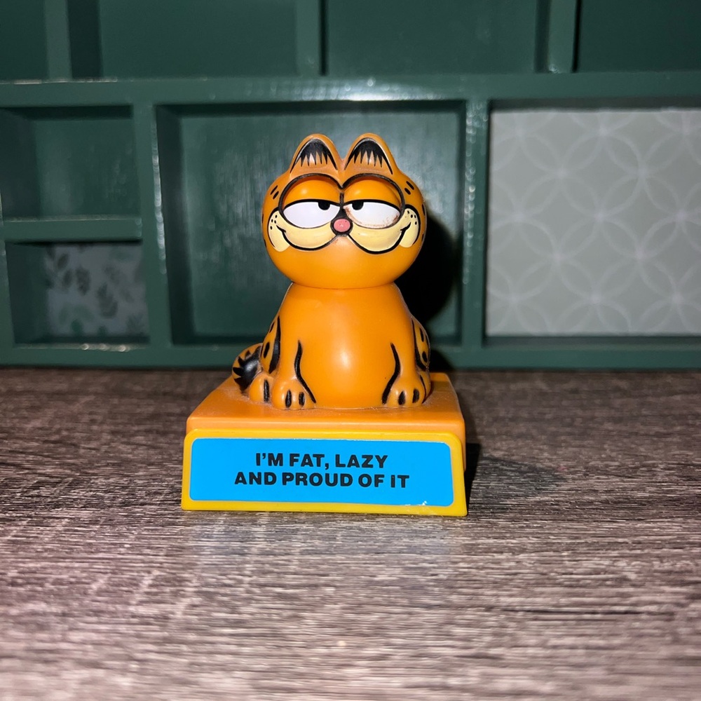 Garfield Figurine Vintage Toy